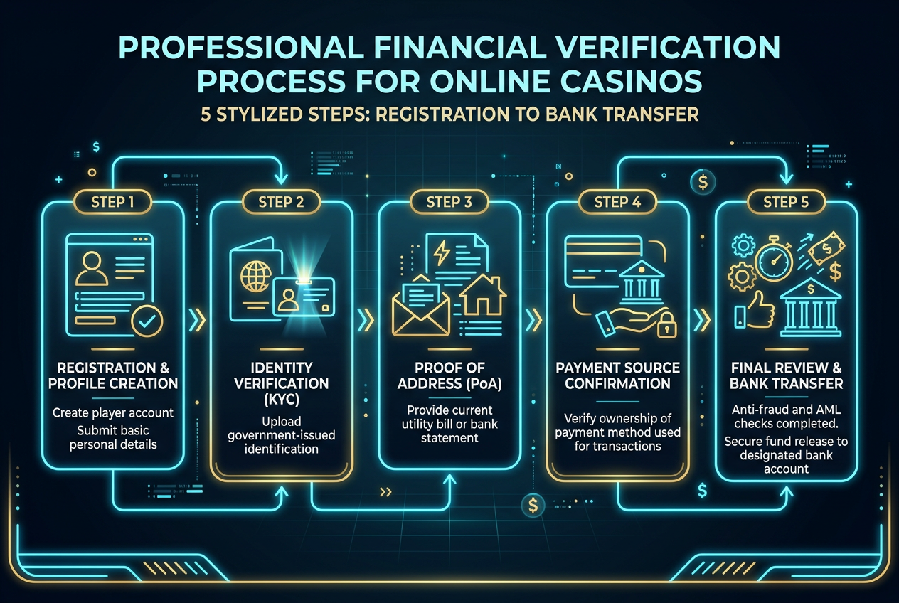 Proces weryfikacji i wypłacalności kasyna online