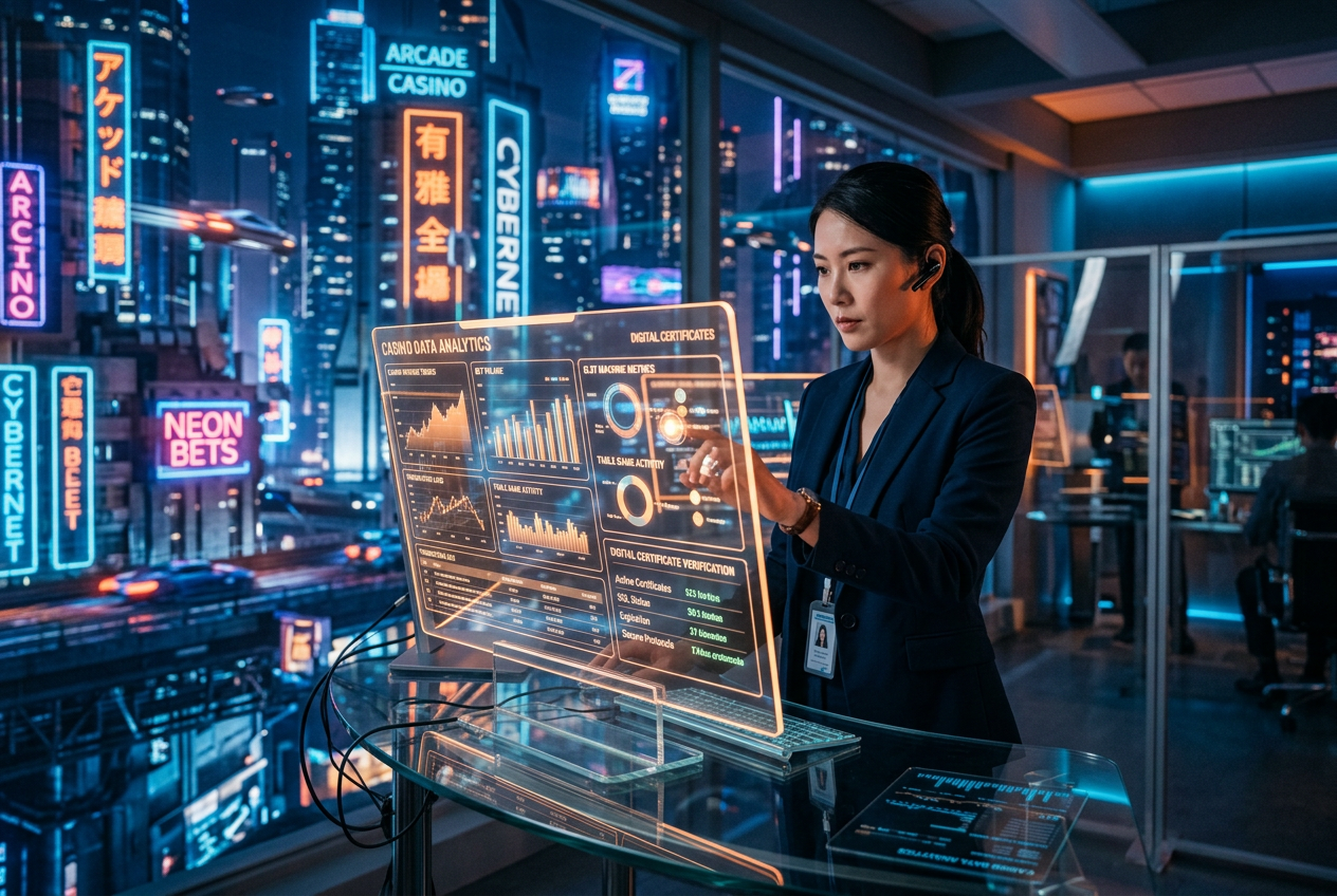 Analityk Elcal analizujący dane rynkowe nowych kasyn