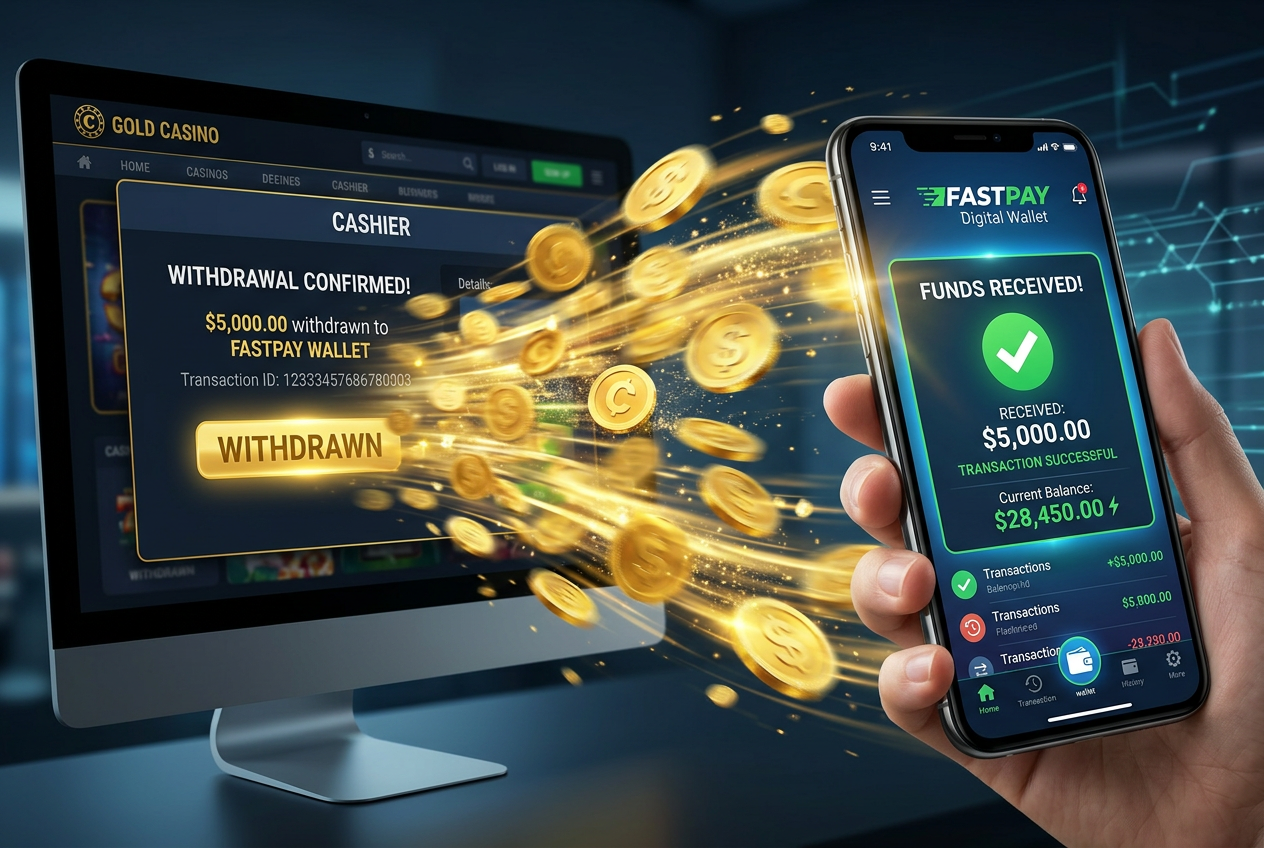 Proces szybkiej wypłaty wygranych z kasyna na konto Skrill