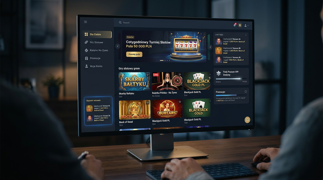 Nowoczesny interfejs kasyna na prawdziwe pieniądze w 2026 roku