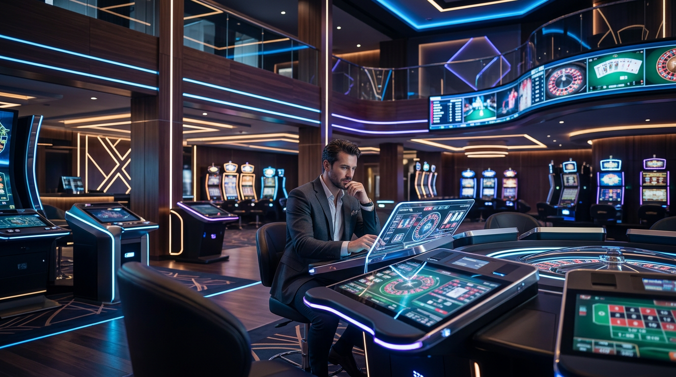 Nowoczesne kasyno online w Polsce 2026 - wizualizacja technologii iGamingowej